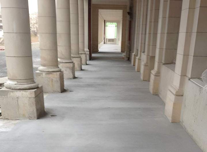 Mise en œuvre de chape de ciment Saint-Denis